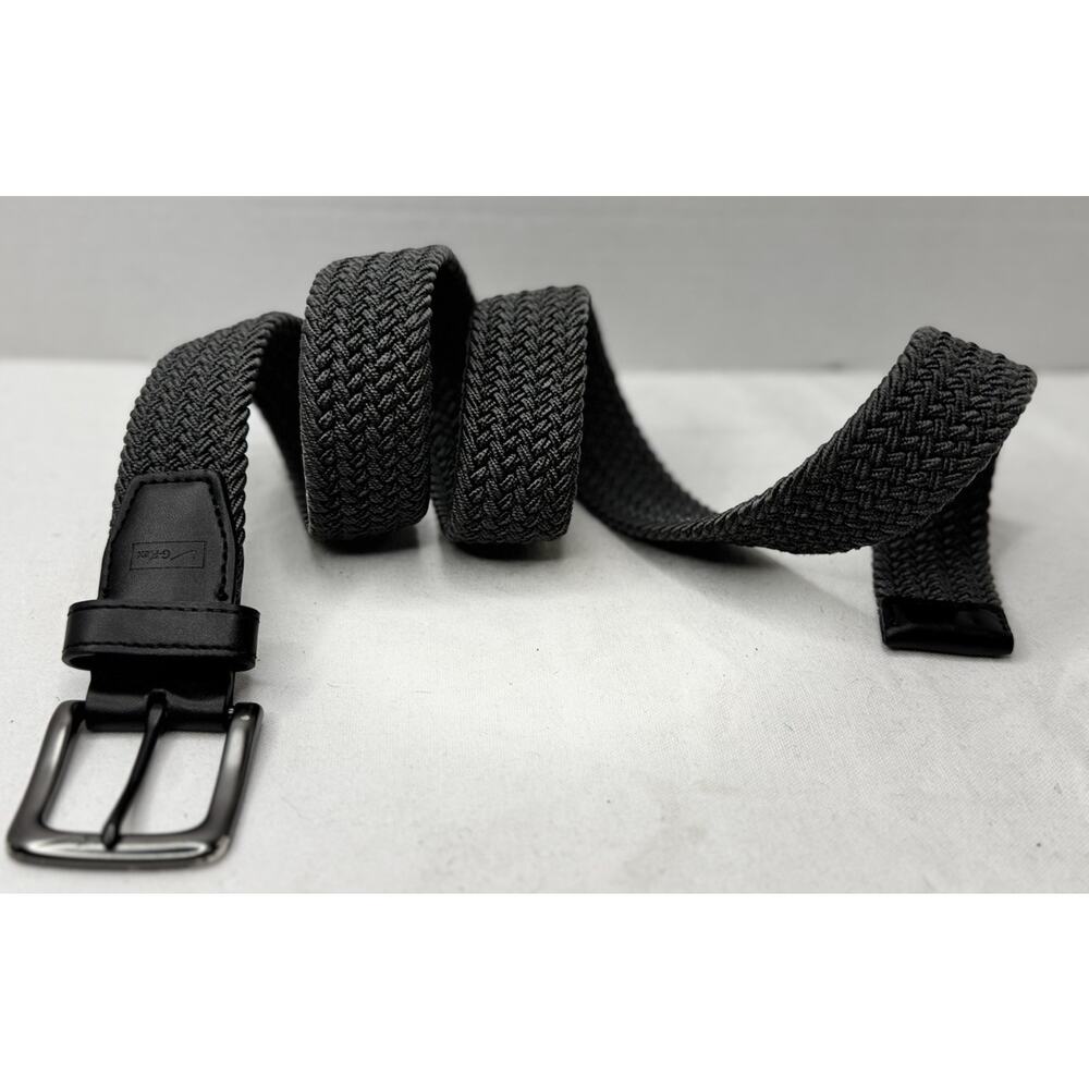 Nike Golf G-Flex Woven Stretch Belt Gray Graphite Size Large